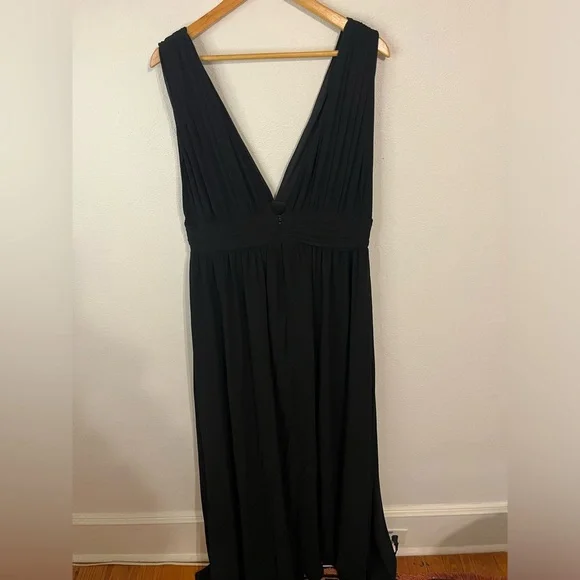 LULUS Heavenly Hues Black Maxi Dress Size XL - Picture 7 of 11